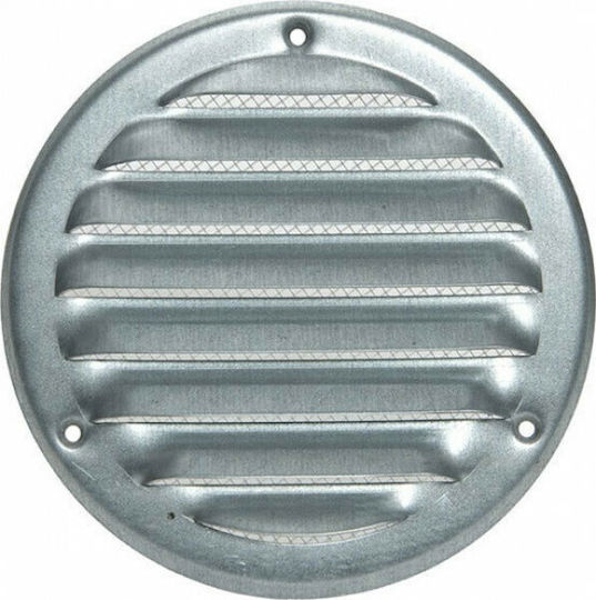 Vacal Φ75Χ Вентилационна решетка 12.5x12.5см Кръгла с мрежа