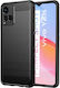 Forcell Carbon Back Cover Πλαστικό Μαύρο (Vivo Y21)