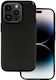 Vennus Carbon Elite Back Cover Σιλικόνης Μαύρο (iPhone 14 Pro)