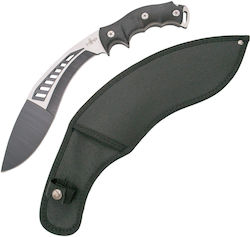 Amont Kukri Black with Blade made of Stainless Steel in Sheath