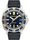 Spinnaker Hull Diver Men's Watch 42mm Automatic with Black Leather Strap