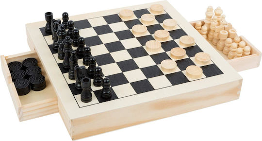 Small Foot Backgammon 28x28cm