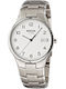 Boccia Men's Watch Battery with Silver Metal Bracelet