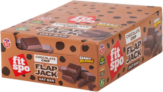 Fit Spo Riegel Energie / Hafer / Flapjack mit Chocolate Chip (12x90gr) 1080gr