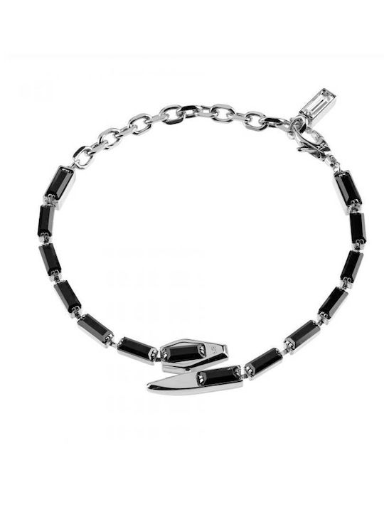 Rebecca Bracelet made of Steel with Zircon