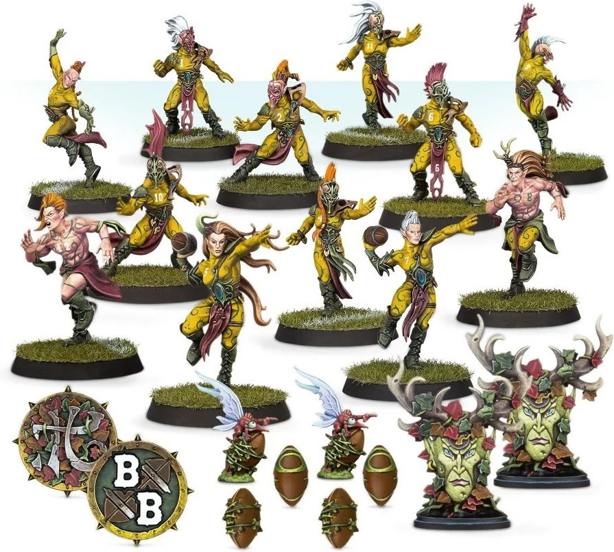games-workshop-warhammer-blood-bowl-wood-elf-team-unpainted-figures