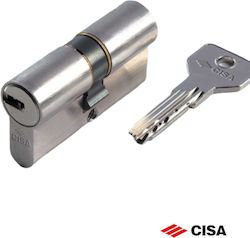 Cisa Lock Cylinder Security 70mm (30-40) Silver