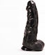 X-Men Super Sized Dildo Ρεαλιστικό Dildo με Όρχεις και Βεντούζα Black 28cm