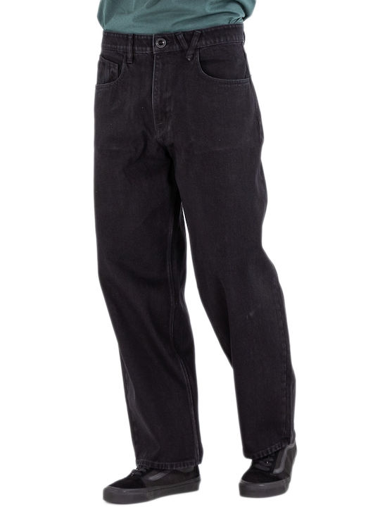 Volcom Billow Ανδρικό Παντελόνι Τζιν σε Loose Εφαρμογή Μαύρο