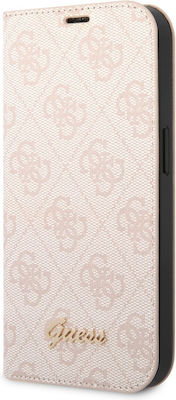 Guess 4G Metal Camera Outline Plastic Book Pink (iPhone 14 Pro Max)