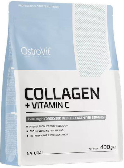 OstroVit Supreme Pure Колаген + Витамин C с Витамин C 400гр Без Вкус