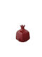 JK Home Decoration Tischplatte Glücksbringer Startseite Rot Keramik 12x12cm 1Stück