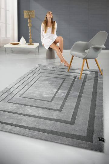 Guy Laroche Plaza Rug Rectangular Carbon