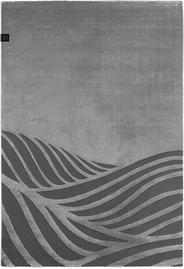 Guy Laroche Vison Palm Teppich Rechteckig Synthetisch,Polyester/Cotton/Leather Carbon