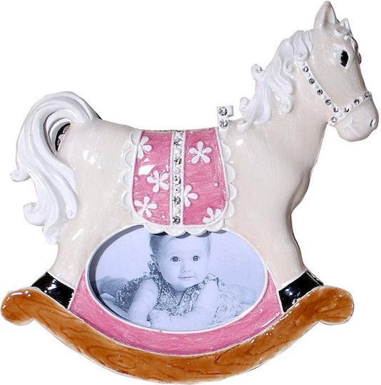 Royal Art Collection Cadru de poze pentru copii Rama foto Plastic Alb 14x15cm