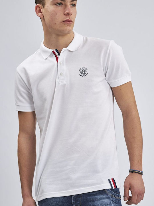 Mrt Martini Polo T-shirt Λευκό