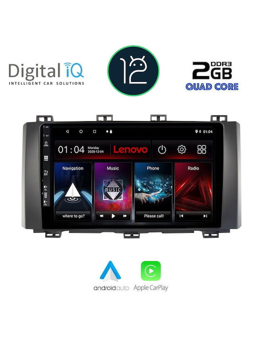 Lenovo Car-Audiosystem für Seat Ateca Audi A7 Ateca 2017-2021 (Bluetooth/USB/AUX/WiFi/GPS/Apple-Carplay) mit Touchscreen 9"