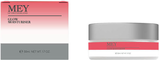 Mey Glow Moisturiser 24ωρη Ενυδατική Κρέμα Προσώπου με Βιταμίνη C 50ml
