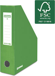 Donau Magazine File Organizer Paper Green A4 257x32x8cm.