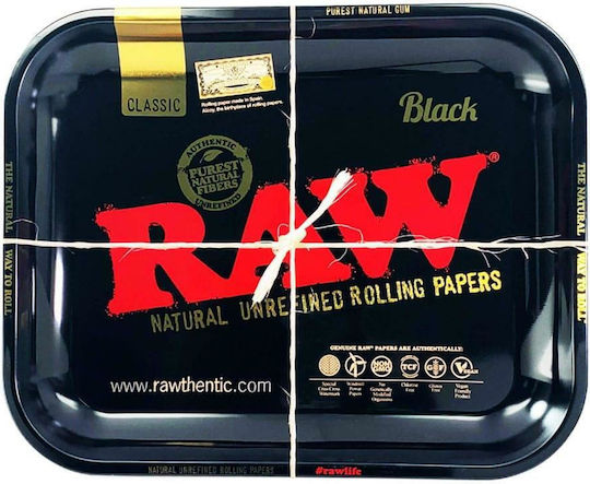 Raw Rolling Tray 27.5cm με Γεύση Classic Μαύρο