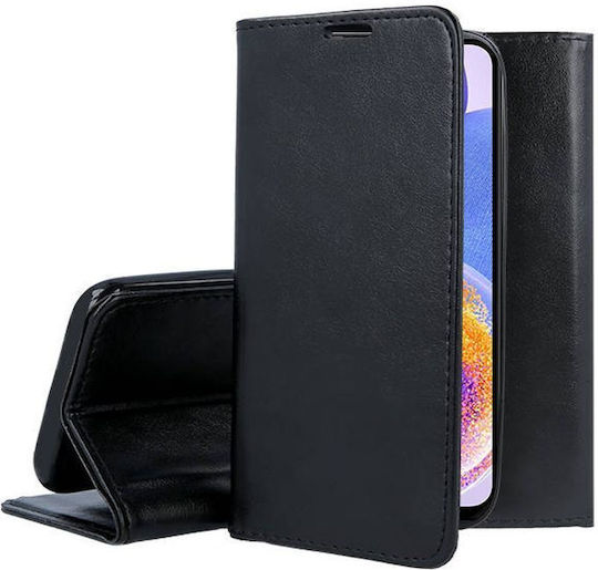 Forcell Magnet Book Piele artificială Negru (Galaxy A23 4G / Galaxy A23 5G)