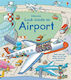 Blick hinein Ein Flughafen