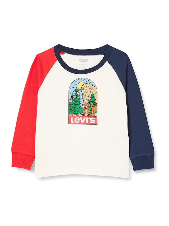 Kinderhemd Langarm Beige
