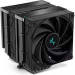 Deepcool AK620 Zero Dark Ψύκτρα Επεξεργαστή Διπλού Ανεμιστήρα για Socket AM4/AM5/1200/115x/1700