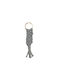 Macrame Diamond keyring - Grey