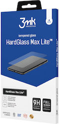 3MK HardGlass Max Lite Черен (Xiaomi Redmi A1, Redmi A1 Plus)