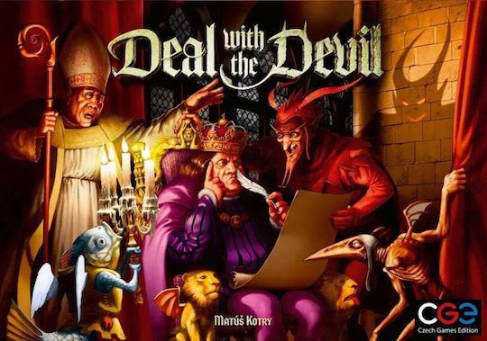Επιτραπέζιο Παιχνίδι Deal with the Devil για 4 Παίκτες 14+ Ετών (EN) Czech Games Edition