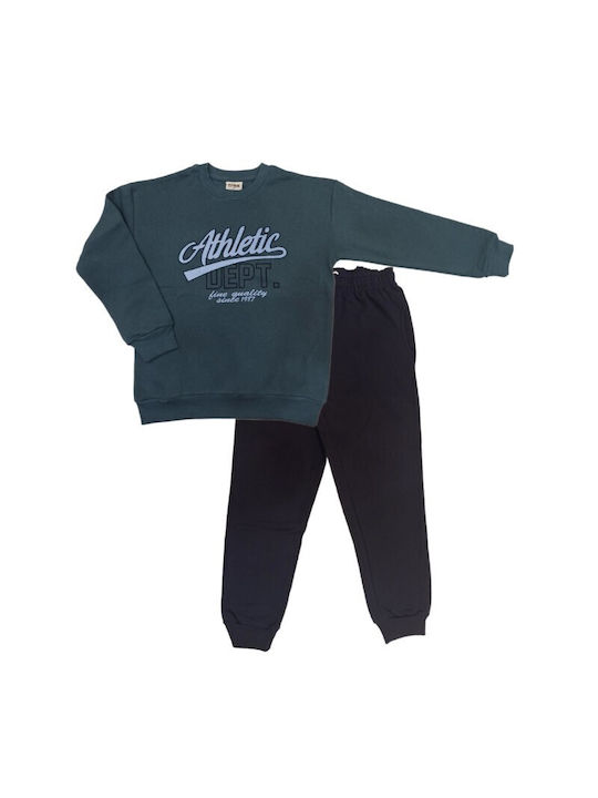 Trax Kids Sweatpants Set Petrol Blue 2pcs