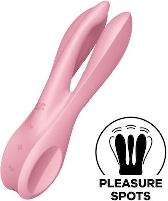 Satisfyer Threesome 1 Клитор Вибратор Вибратор Розов