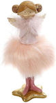 Espiel Christmas Figure Cherub Pink Height 23cm