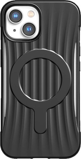 X-Doria Raptic Clutch MagSafe Back Cover Πλαστικό / Σιλικόνης Μαύρο (iPhone 14)