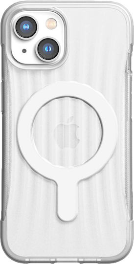 X-Doria Raptic Clutch MagSafe Back Cover Plastic / Silicone Transparent (iPhone 14)