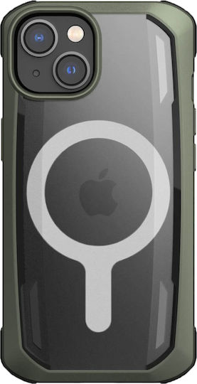Raptic Secure MagSafe Umschlag Rückseite Kunststoff Grün (iPhone 14 Plus)
