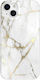 SwitchEasy Marble Hybrid MagSafe Back Cover Plastic / Silicon Champagne White (iPhone 14 Plus)