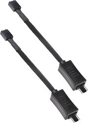 Silverstone Sst Cpf05 Black - Cable 0.1m Black (SST-CPF05)