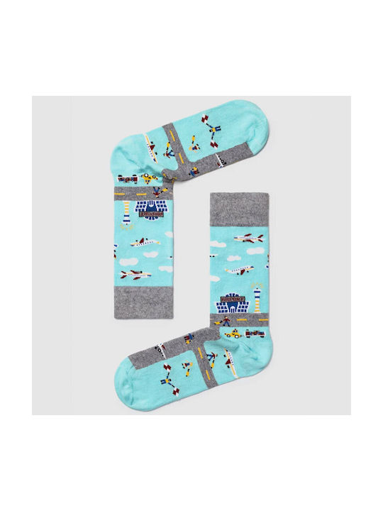 BESOCKS SOCKS BEAIRPORT-TURQUOISE