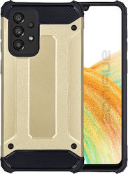 Sonique Heavy Armor Umschlag Rückseite Silikon 2mm Gold (Galaxy A33 5G)
