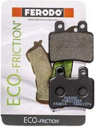 Ferodo Τακάκια Μοτοσυκλέτας Πίσω Eco Friction Peugeot Elyseo 150 για Yamaha XT 125