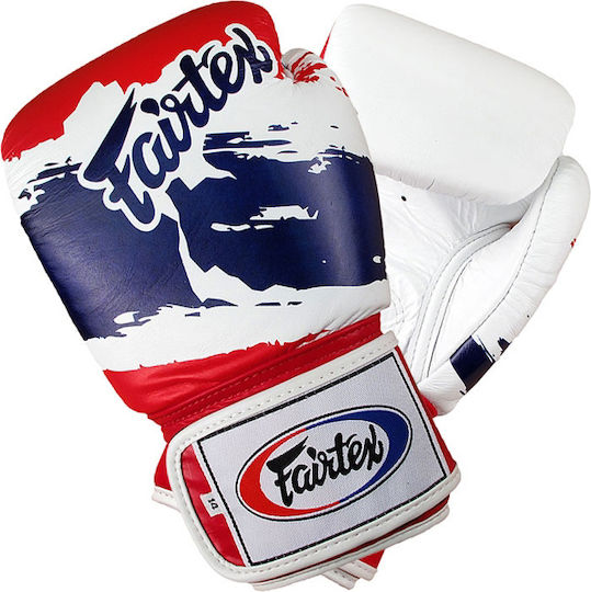 Fairtex BGV1 Mănuși de Box din Piele Sintetică pentru Competiție Multicolore