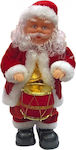 XMASfest Santa Claus Battery Red 27x14cm