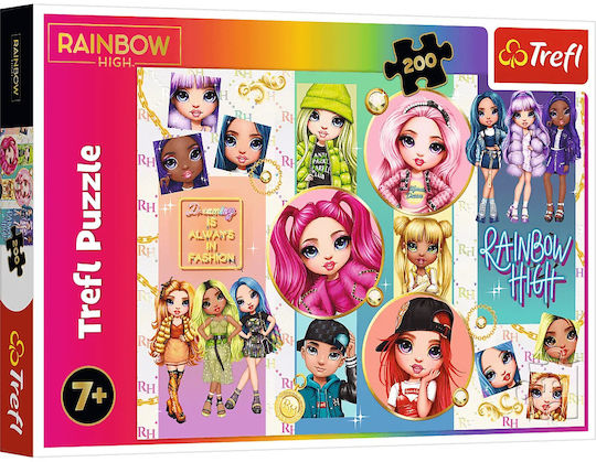 Kids Puzzle Rainbow High for 7+ years+ Years 200pcs Trefl