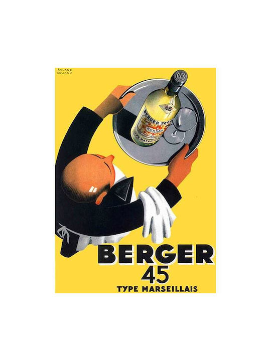 Poster Berger45 - 30cm x 40cm - Illustration 170gr