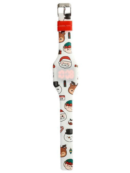 Balloon Christmas Festive Friends 30mm Weiß