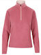 Trespass Women's Athletic Fleece Blouse Long Sleeve Pink