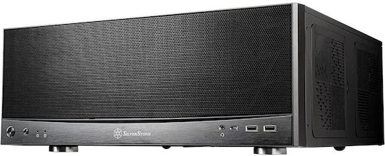 Silverstone GD11 Home Theater Κουτί Υπολογιστή Μαύρο