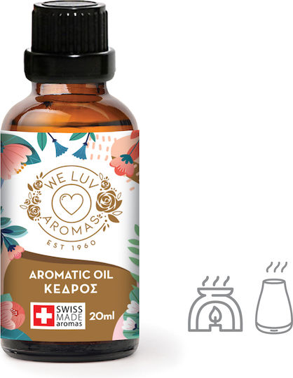 We Luv Aromas Aromatisches Öl Zedernholz 20ml 1Stück 708-0012